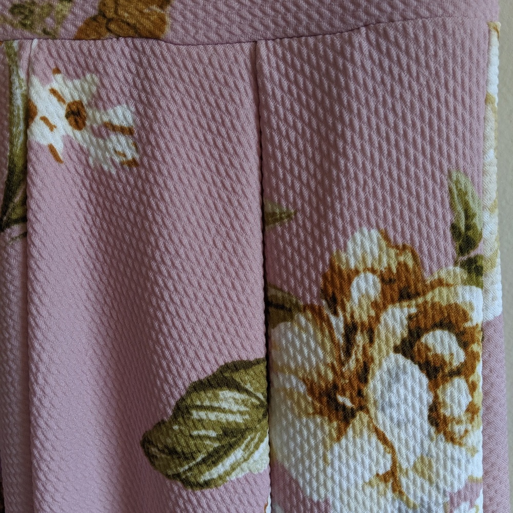 NEW English Rose Pink Floral Mini Dress! - Picture 5 of 7